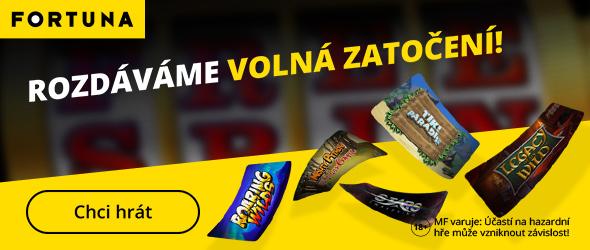 Casino Fortuna Vegas rozdává volné otočky zdarma!