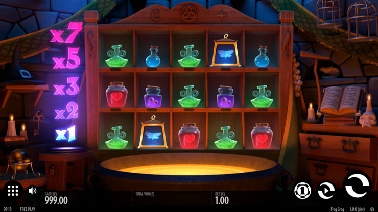 Automat Frog Grog zadarmo