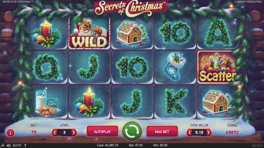 Automat Secrets of Christmas zdarma